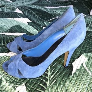 Nine West Blue Pumps